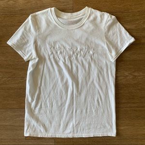 The 1975 White Short Sleeve Tee